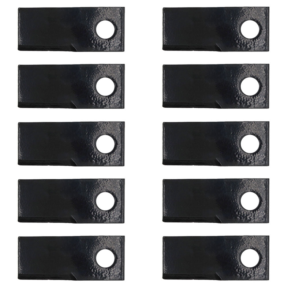 Qty 10: Disc Mower Blade Fits John Deere Replaces PMLBL0082