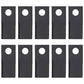 Qty 10: Right Hand Disc Mower Blade Fits BUSH HOG Replaces 00787166