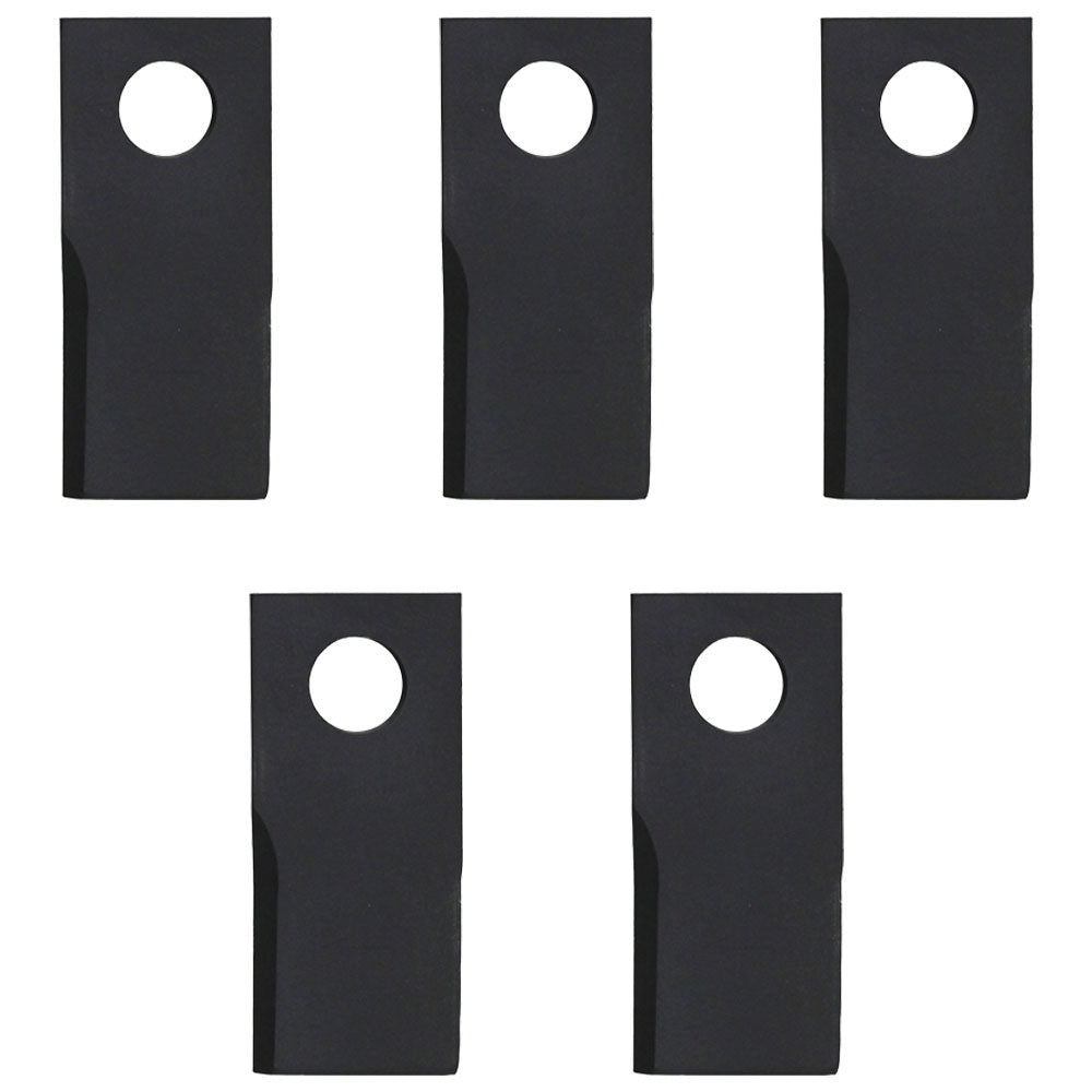 Qty 5: Right Hand Disc Mower Blade Fits Rhino Replaces 00787166