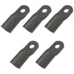 16530208 (5) Interchangeable Right Hand/Left Hand Disc Mower Blades Fits Taarup