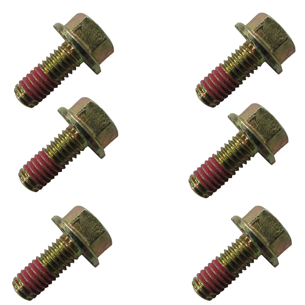 Qty 6: Disc Mower Blade Bolt Fits New Idea Replaces 526903