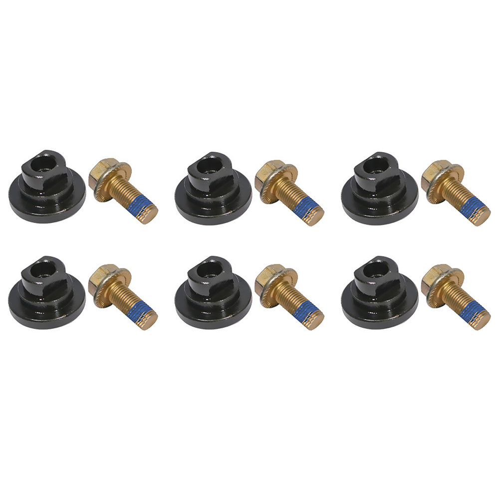 Qty: 6 - Disc Mower Blade Bolt Kit
 Fits Massey Ferguson Replaces MOE70-0037_x6