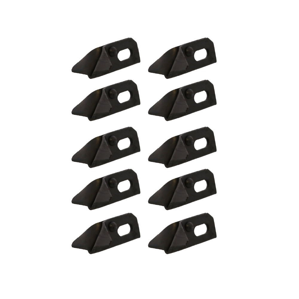 Qty 10: Flail Blades Fits Ford/New Holland Replaces 220398
