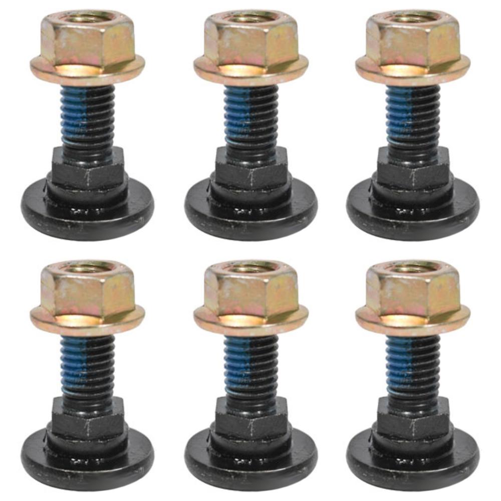 6 Pack Blade Bolt & Nut Kit Fits John Deere Mower Conditioner AE71254