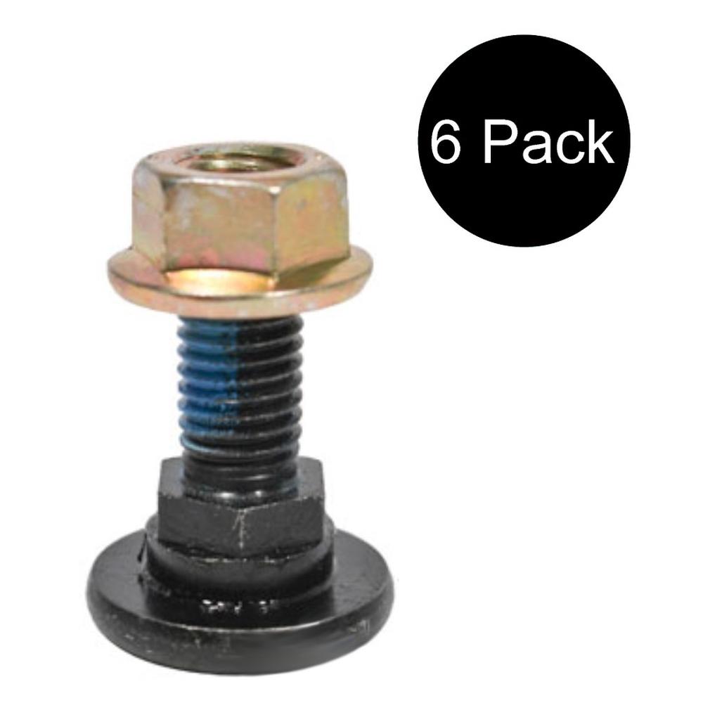 6 Pack Blade Bolt & Nut Kit Fits John Deere Mower Conditioner AE71254