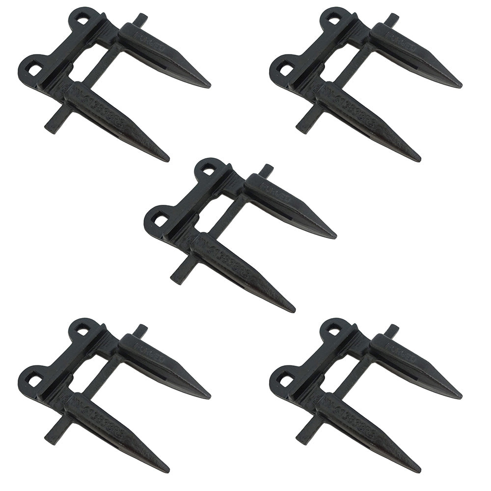 (5) Pack Combine Grain Head Cutter Bar Guards Double Pronged fits Various Models