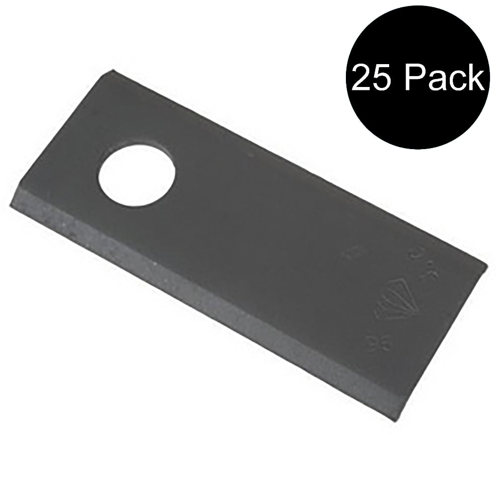 Set of (25) 274230 Disc Flat Blade Fits Ford/New Holland Disc Mower Models