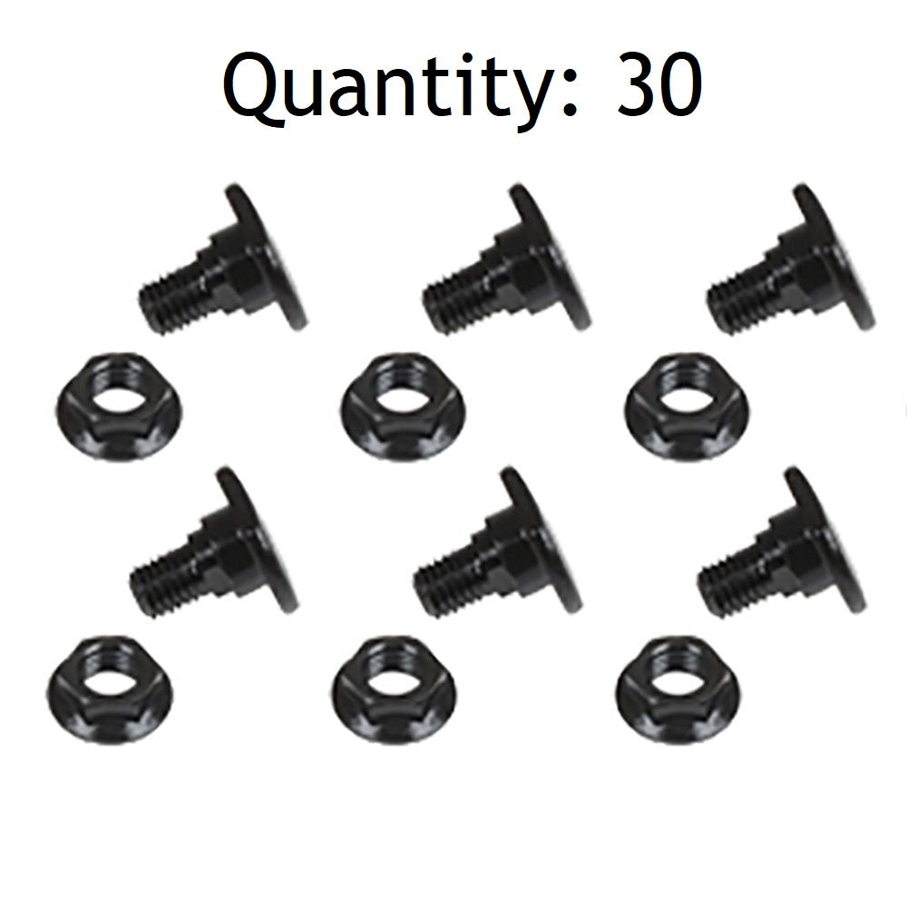 Qty 30: Mower Blade Bolt with Nut Fits Vicon Replaces 305.77.200 (nut)