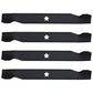 Qty 4: Mower Blade Fits Poulan Replaces 531307221