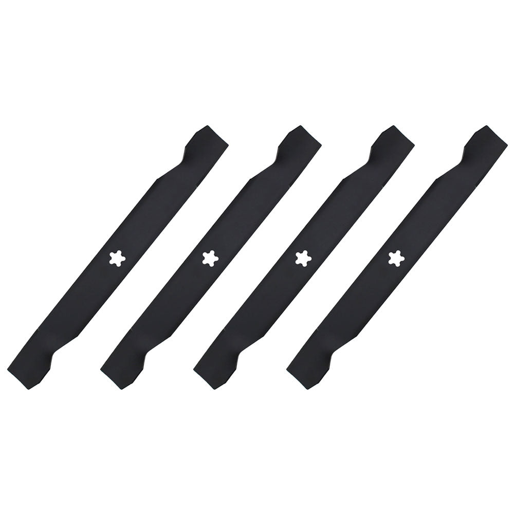 Qty 4: Mower Blade Fits Craftsman Replaces 127842