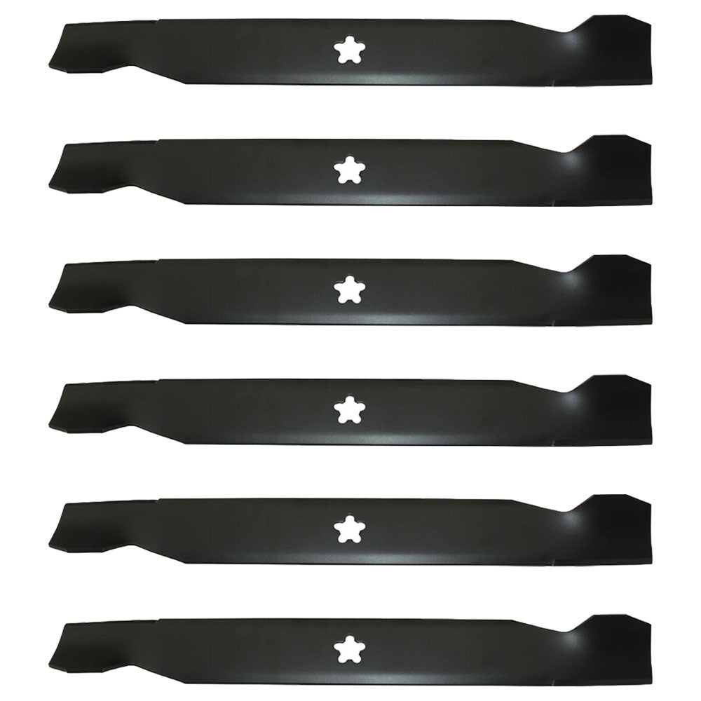 Qty 6: Blade Fits Poulan Replaces 531307221