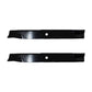 Set of 2, Heavy Duty Fits Hi-Lift Blades Fits 42" Deck Hustler Raptor 793794 794