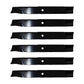 Qty 6: Mower Blade
 Fits Hustler Replaces 793794