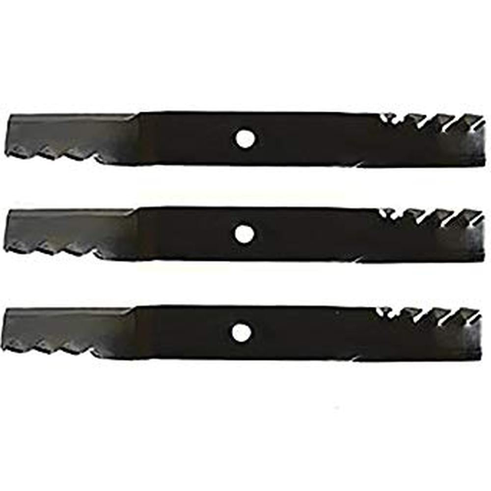 Qty 6: Toothed Mulching Blade Fits John Deere Replaces M143504
