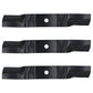3PK Oregon Blade 92-047 Fits Kubota Kommander Z122E Z121S K5575-34330