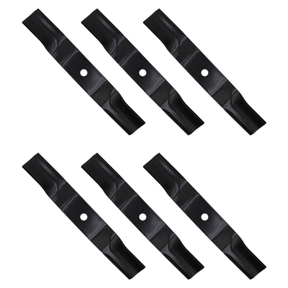 (6) Pack Mower Blades Fits Kubota KOMMANDER 48" K5575-34330 K5575-97530 ZG2048