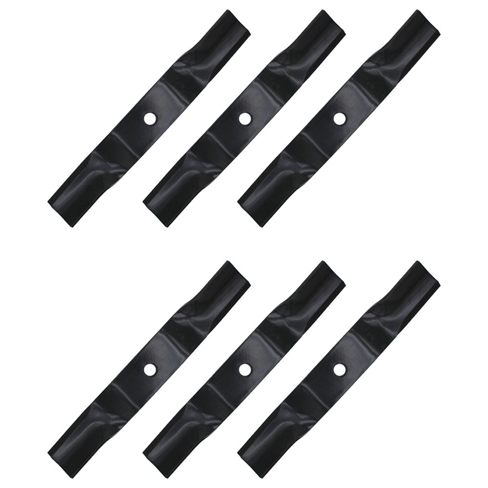 (6) Pack Mower Blades Fits Kubota KOMMANDER 48" K5575-34330 K5575-97530 ZG2048
