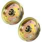 (2) Flat Idler Pulleys fits MTD Fits Cub Cadet 38" 42" 46" 54" Decks 956-04129 756-041