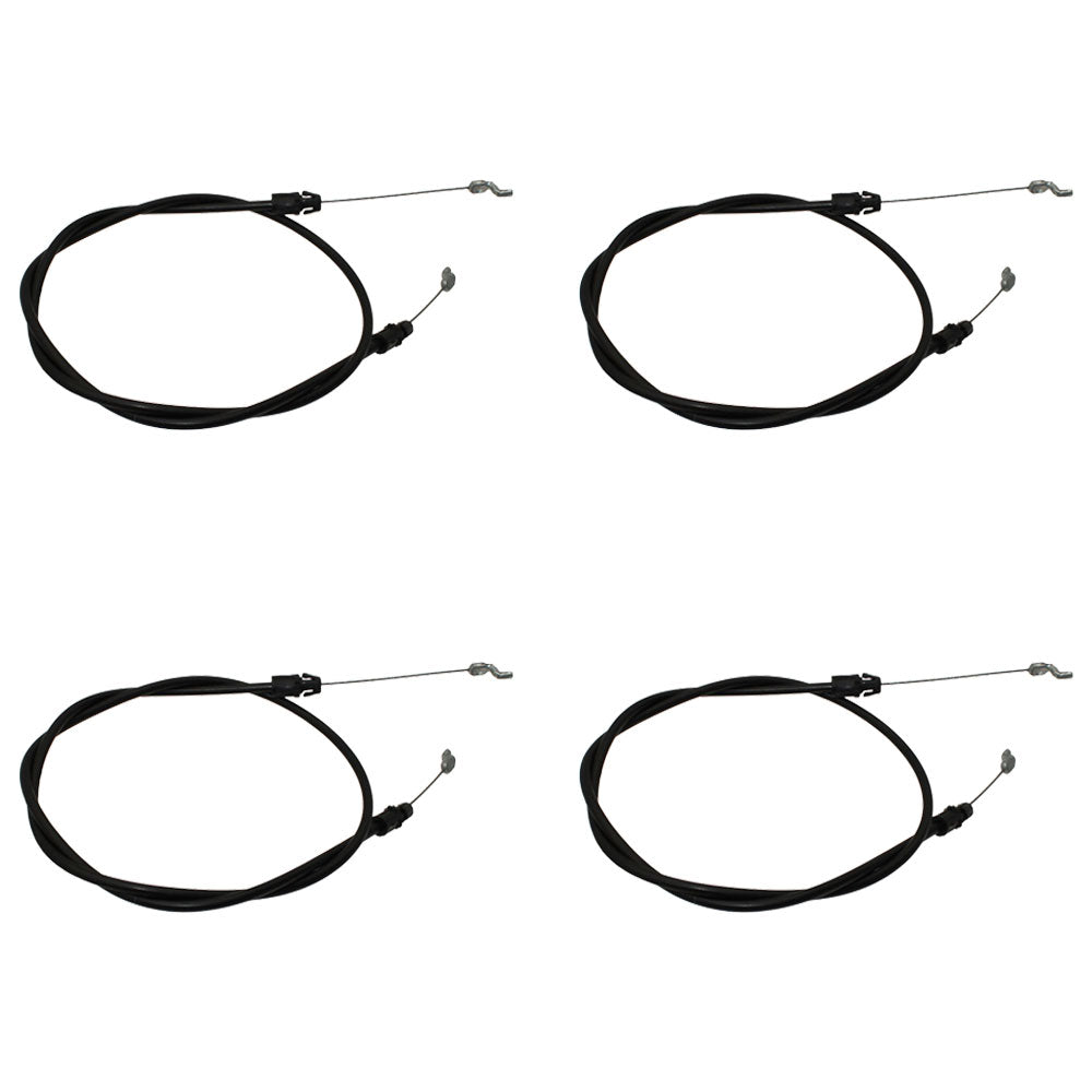 Qty. 4: Control Cable Fits MTD Replaces 746-0553