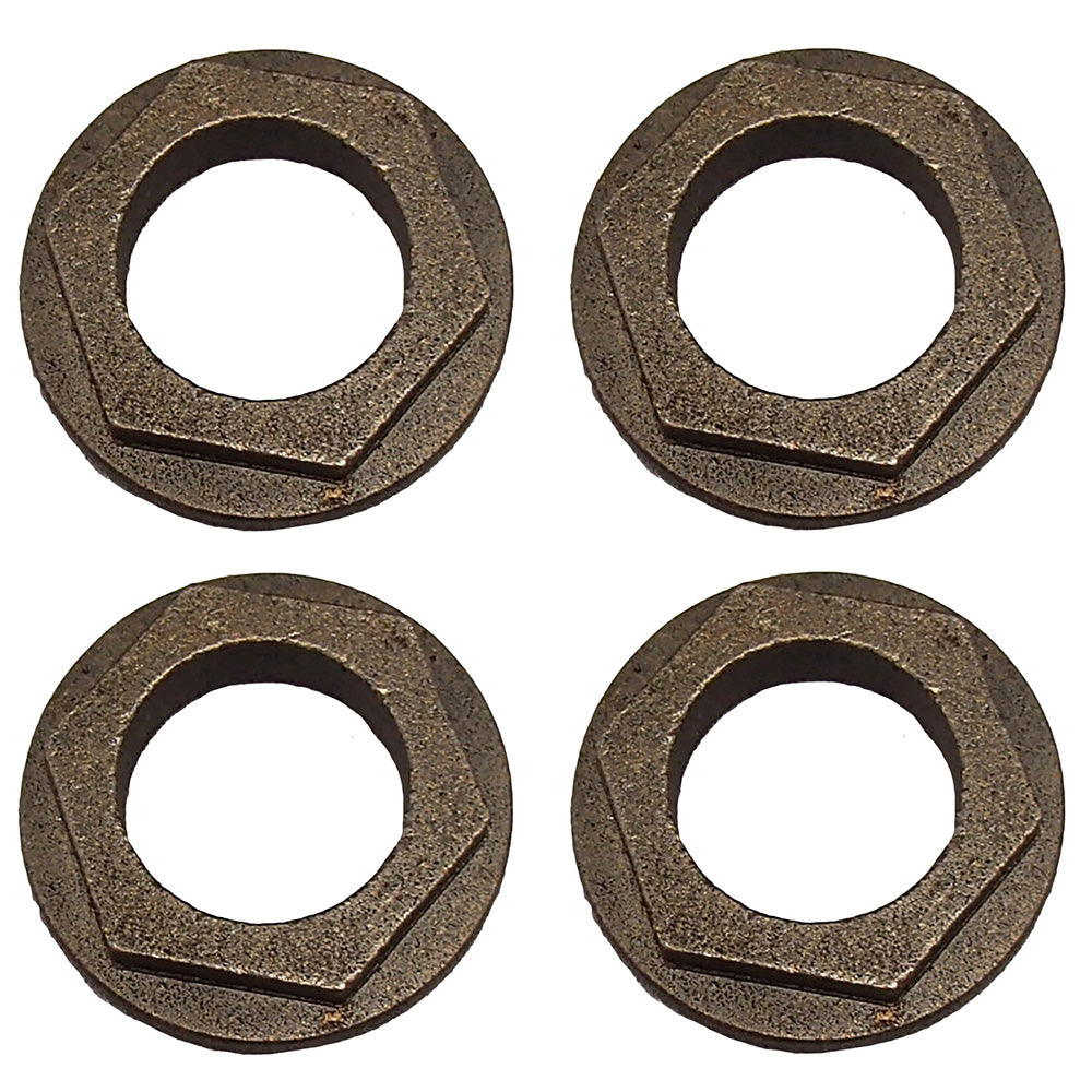 Qty 4: Hex Steering Bushing Fits Cub Cadet Replaces 741-0656
