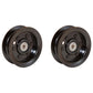 2pk Idler Pulley Fits Toro 106-2175 Timecutter Z4200 Z5000 42" 50" Zero Turn Mow