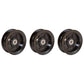 (Pack of 3) Flat Idler Pulley Fits Exmark Zero-Turn Mower QZS708GEM50200 Tractor