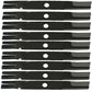 Qty 9: XHT Mower Blade Fits Kubota Replaces K5647-34330