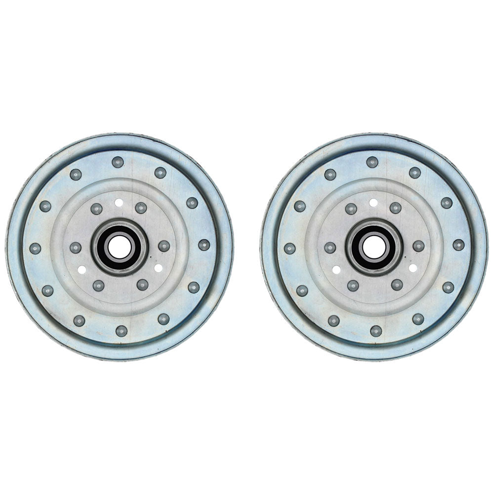Set of (2) Idler Pulley Fits Exmark Lazer Z 1-633109 116-4667 633109