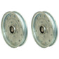 Qty 2: Flat Idler Pulley Fits Exmark Replaces 1-633109