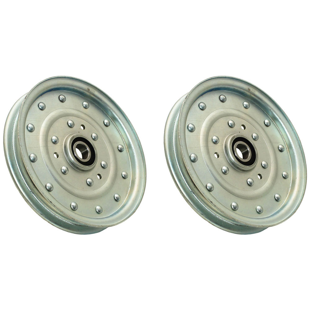 (2) Idler Pulley Fits Toro Z500 Z Master With 60" 72" Deck