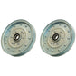 2 Pack Flat Idler Pulley Fits Exmark Lazer Z Fits Toro Master 1-633109 52 60 72"