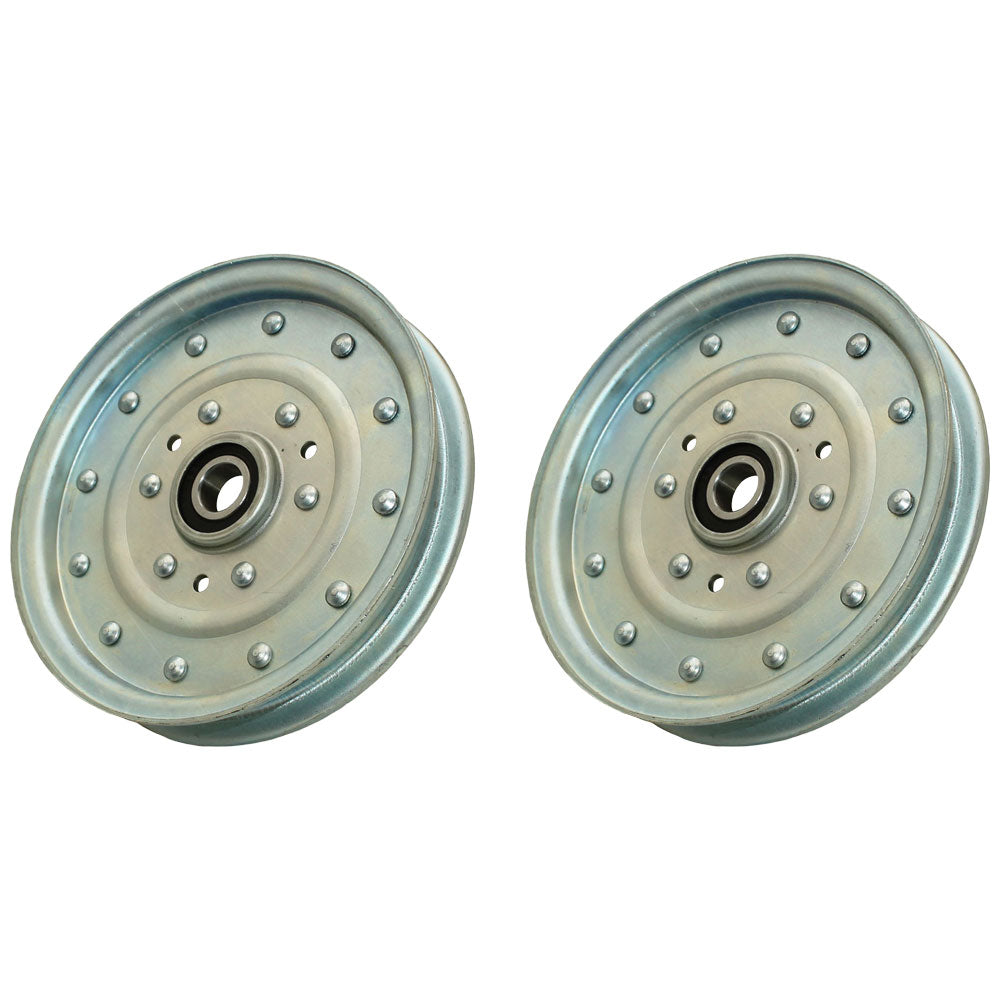 (2) Idler Pulley Fits Toro Z500 Z Master With 60" 72" Deck