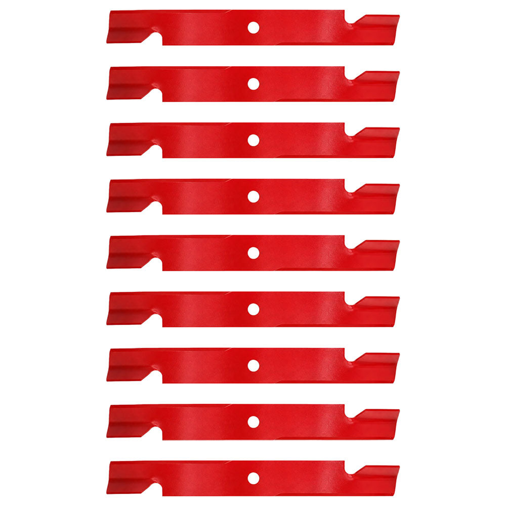 Qty 9: Notched Fits Hi-Lift Blade Fits Exmark Replaces 103-6384