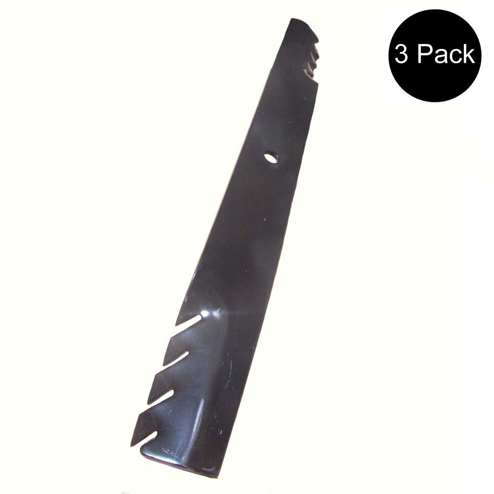 Toothed Blades Replaces 72" 48112 48113 481798 24-1/2" Long For SCAG Fits Ferris