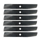 Fits Rotary (6PK) Mower Blades Fits Toro 106077 106077-03 106636 42" Deck