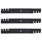 61" Lawn Mower Blade Set Fits Woods #70134 / 70142 1/2" Center Hole Fits Gator