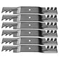 Qty 6: Toothed Blade Fits Woods Replaces 320242