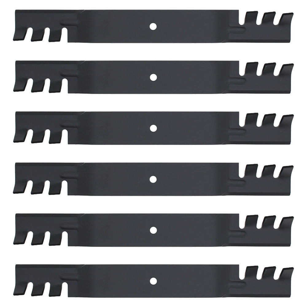 Qty 6: Toothed Blade Fits Yazoo/Kees Replaces 1696323YP
