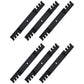 Qty 6: Toothed Blade Fits Exmark Replaces 1696323YP