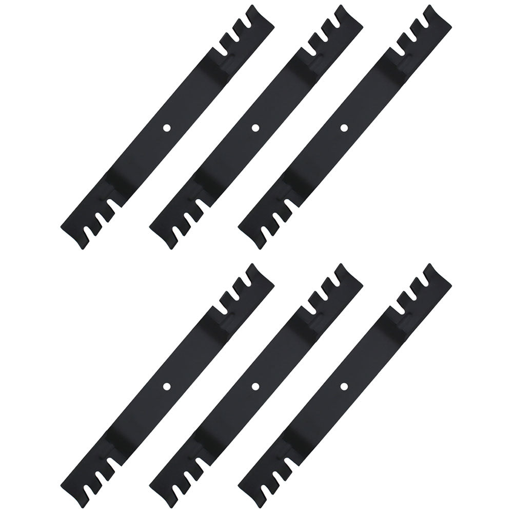 Qty 6: Toothed Blade Fits Exmark Replaces 1696323YP