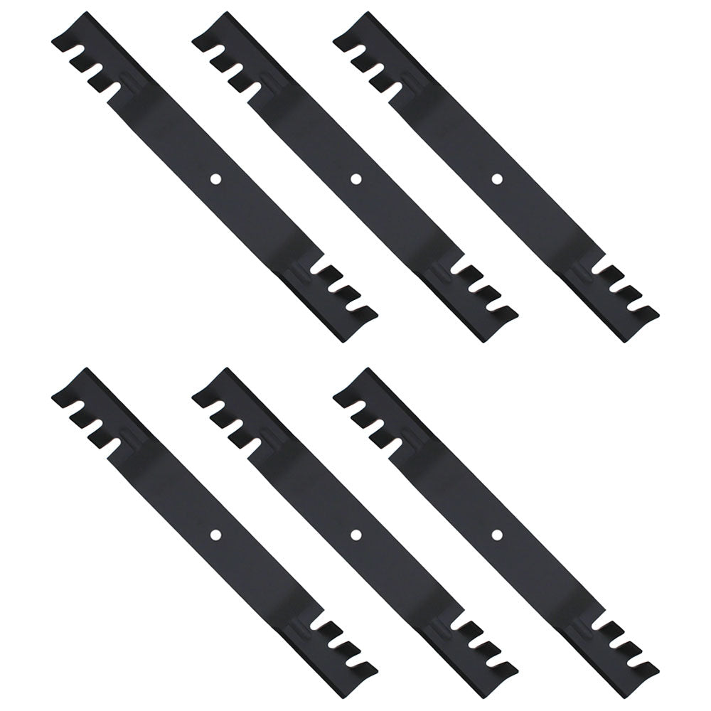 Qty 6: Toothed Blade Fits Woods Replaces 320242