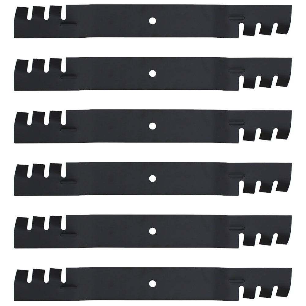 Qty 6: Toothed Blade Fits Woods Replaces 320242