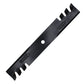 Toothed Mower Blade - 18" X 5/8" Fits Ferris Replaces 1521227