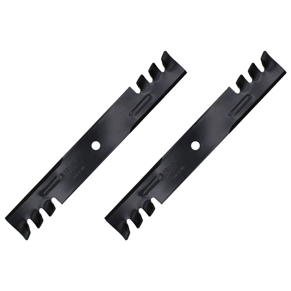 Qty 2: Toothed Mower Blades Fits Wright Replaces 71440001