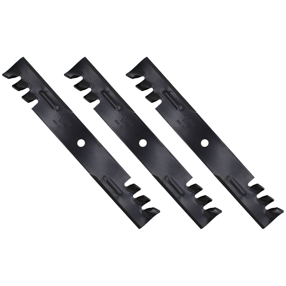 New 3 Pack Mower Mulching Blades Fits Exmark Lazer Z 1-303146 103-6584 52"