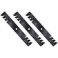 Qty 3: Toothed Mower Blades Fits Bobcat Replaces 112111-02