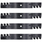 Qty 4: Toothed Mower Blades Fits Ferris Replaces 1521227