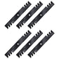 Qty 6: Toothed Mower Blades Fits Ferris Replaces 1521227