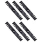 Qty 6: Toothed Mower Blades Fits Jacobsen