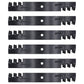 Qty 6: Toothed Mower Blades Fits Bunton